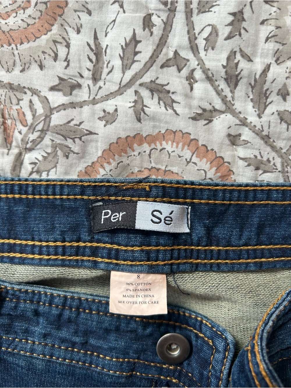 PER SE  Women’s dark blue jeans - Picture 7 of 8